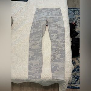 Lululemon Gray Camo Leggings